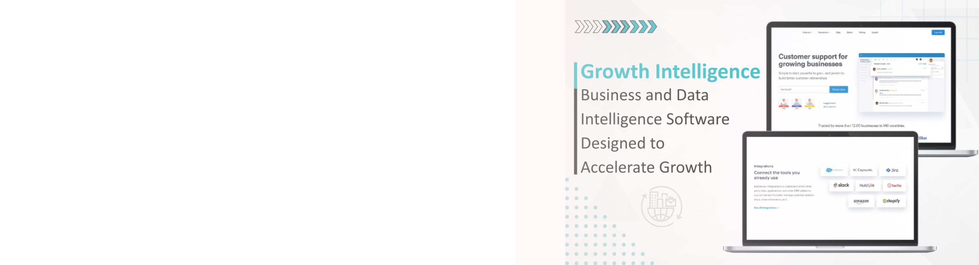 Data intelligence and ML-based sales software, optimizing sales strategies and customer engagement.