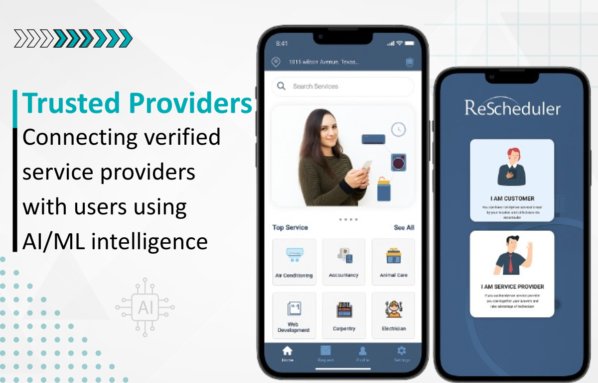 AI/ML-powered solution enabling users to connect with verified service providers, fostering secure and reliable service engagements