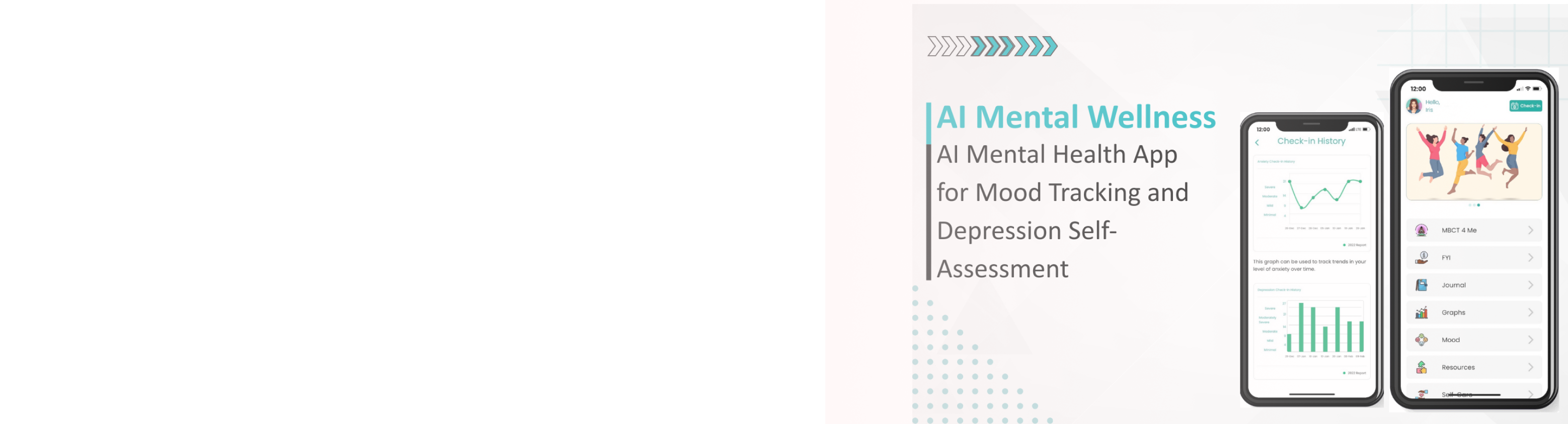 AI-powered self-care solution assessing mental health for personalized well-being