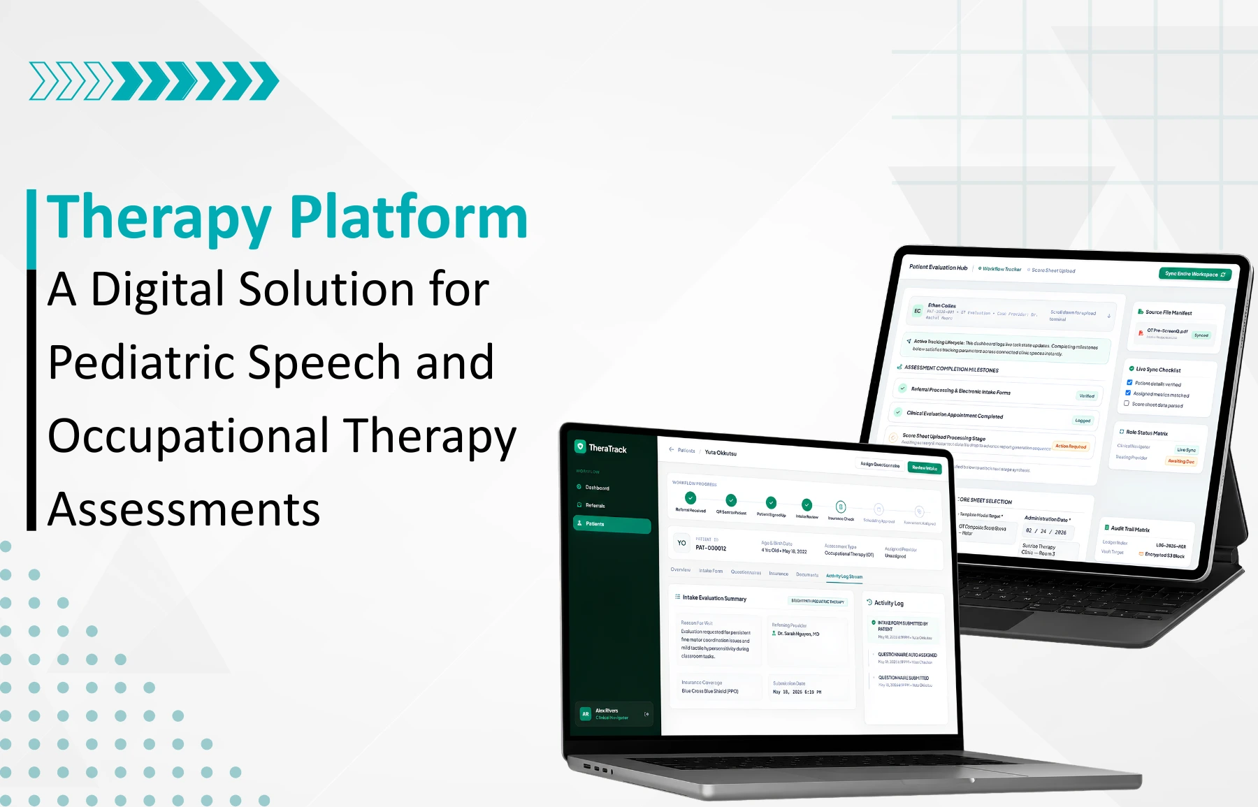 Pediatric Therapy Evaluation Platform for Speech & Occupational Therapy