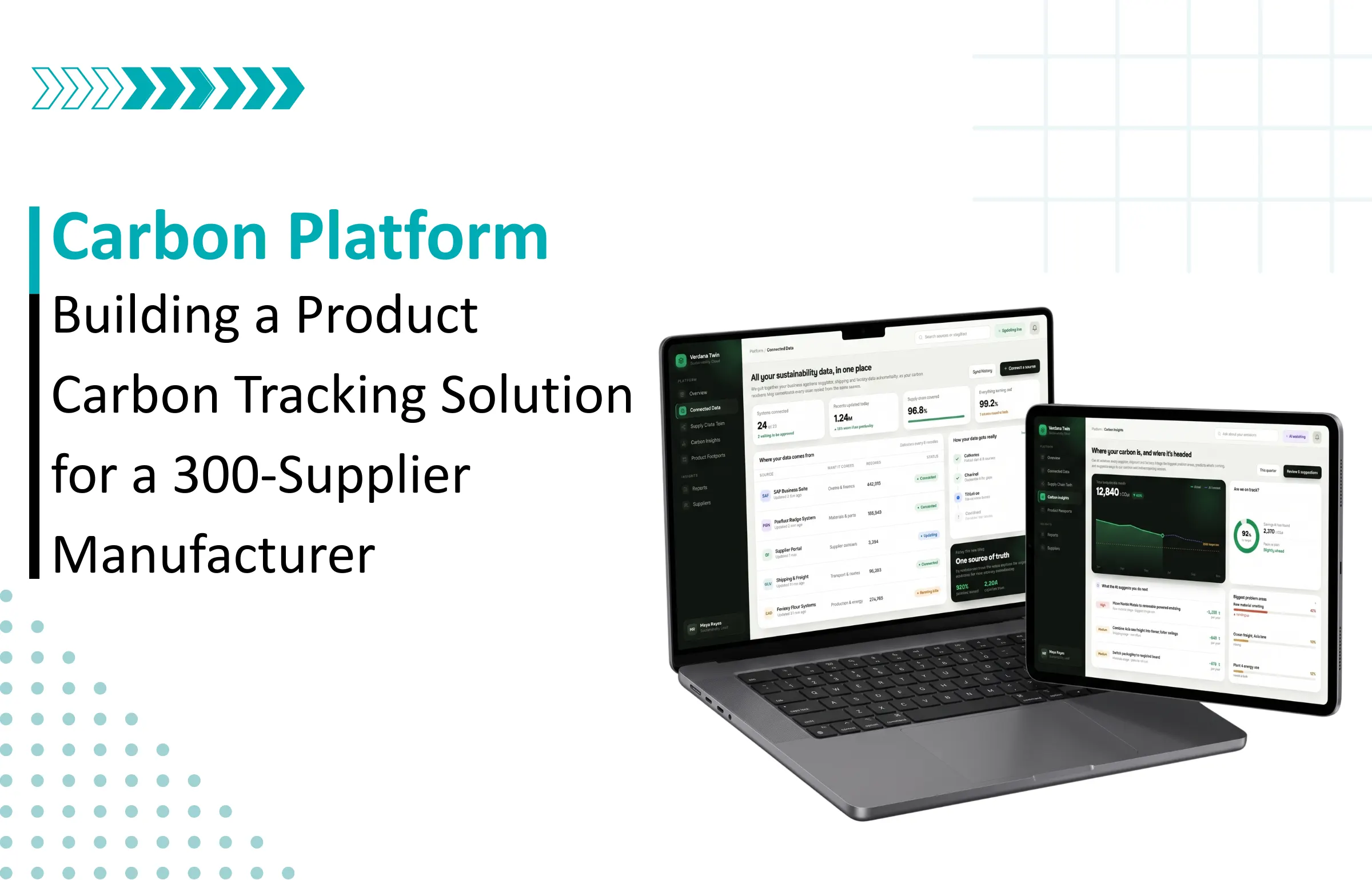 How We Built a Product Carbon Footprint Platform for a 300-Supplier Manufacturer