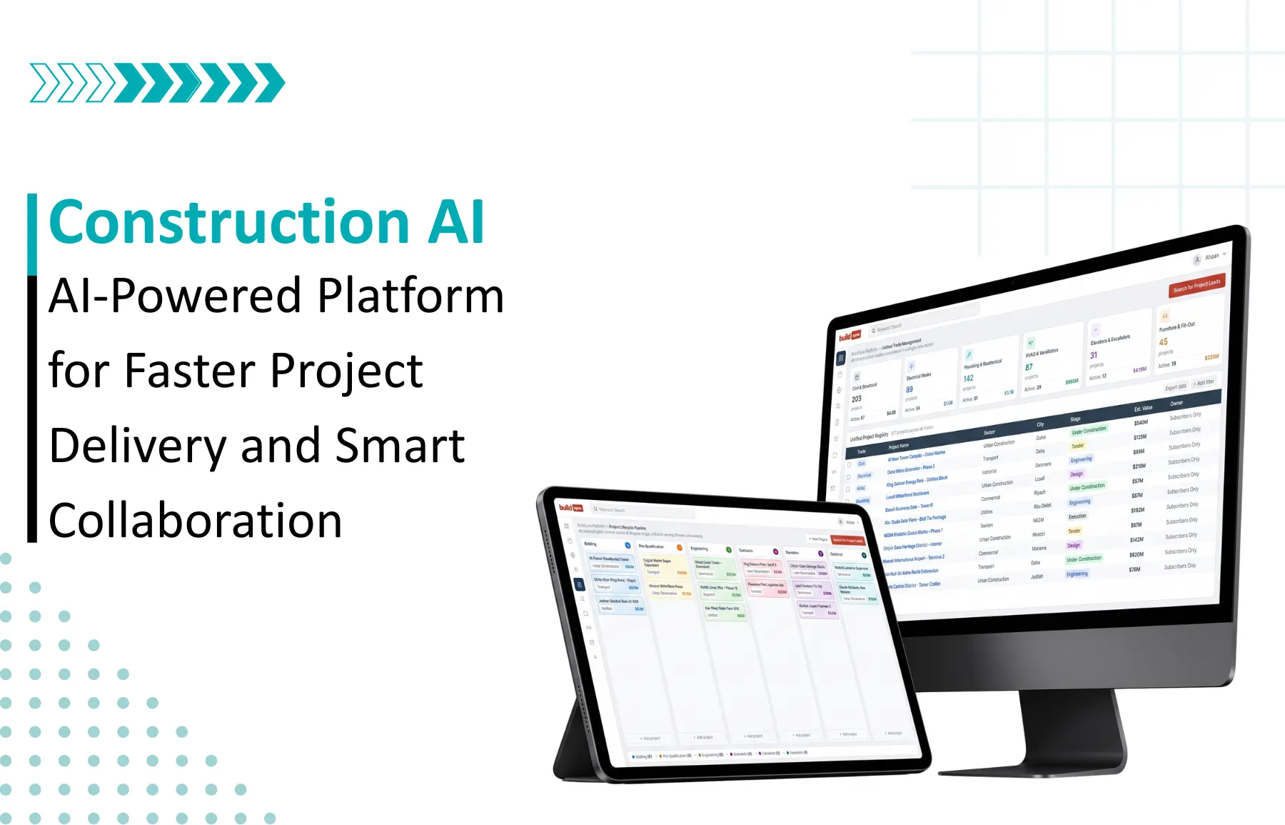 AI-Powered Construction Project Management Platform for Faster Delivery