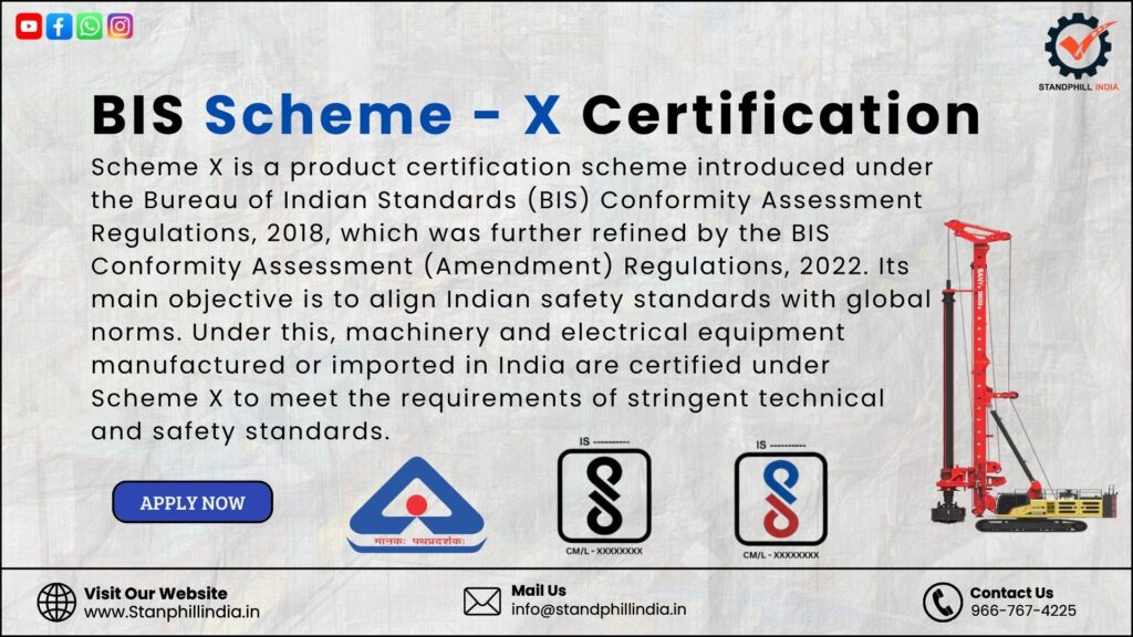 BIS Scheme X Certification Process, Documentation, Fees