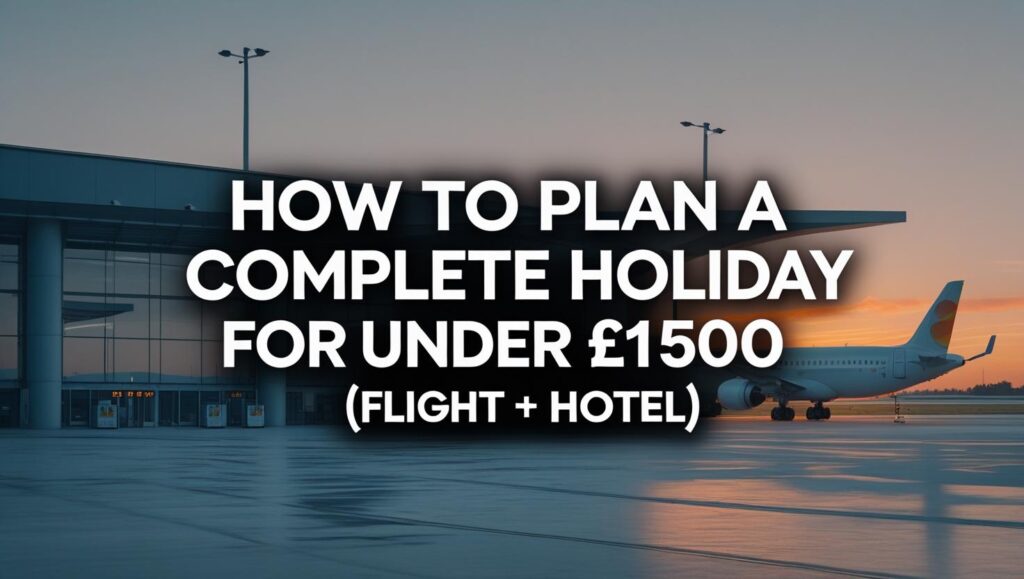 How to Plan a Complete Holiday for Under £1500 (Flight + Hotel)