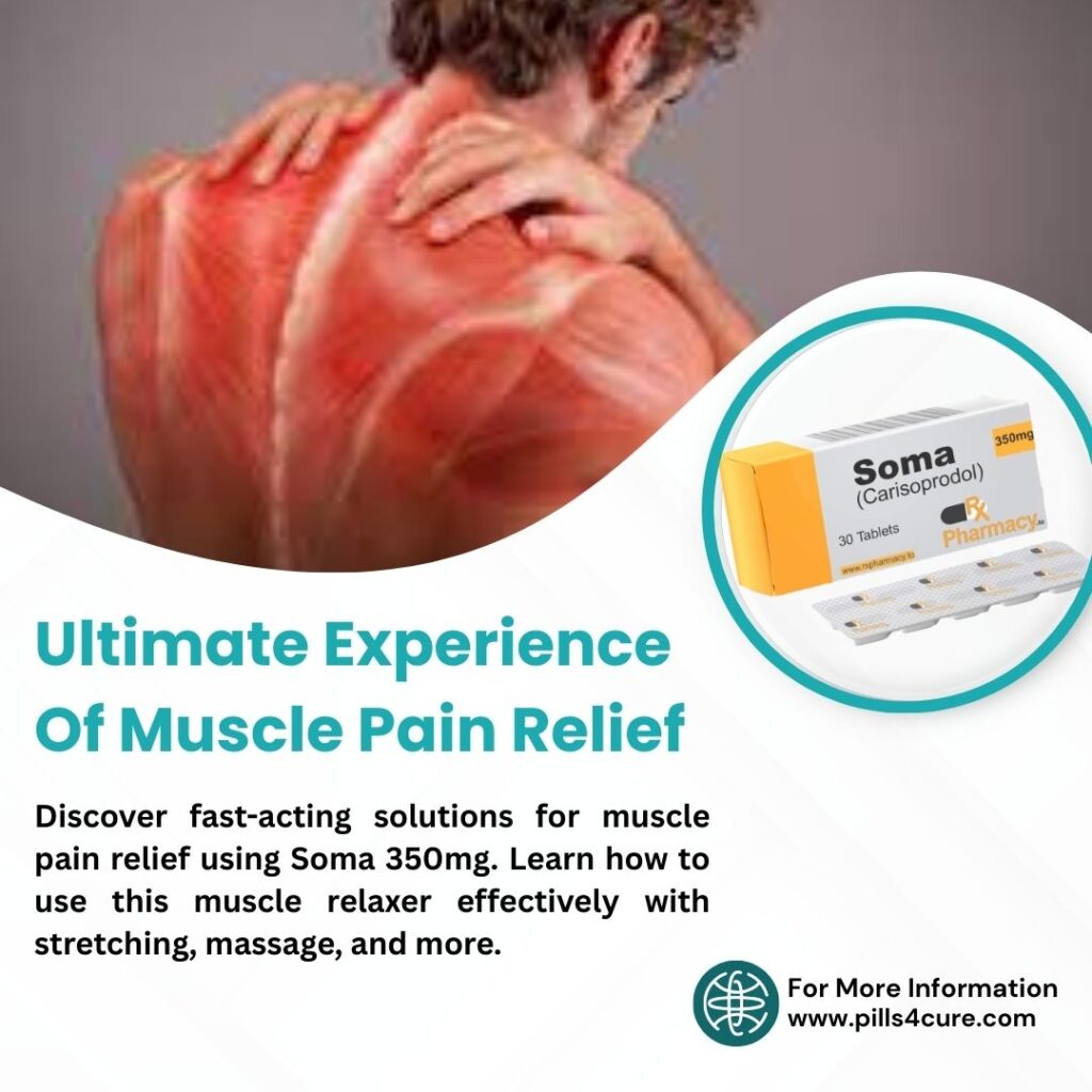Muscle Relaxation Made Easy with Soma 350mg