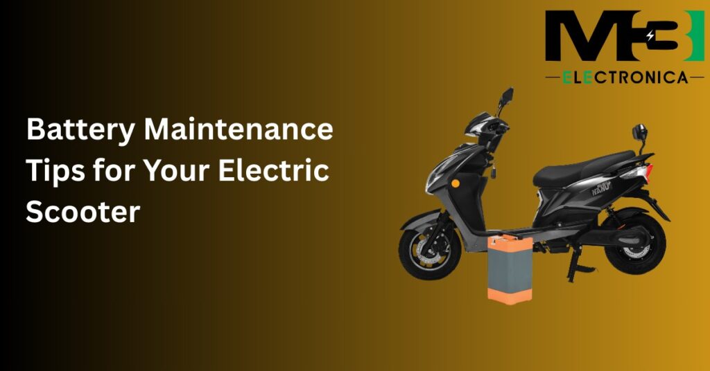 Battery Maintenance Tips for Your Electric Scooter