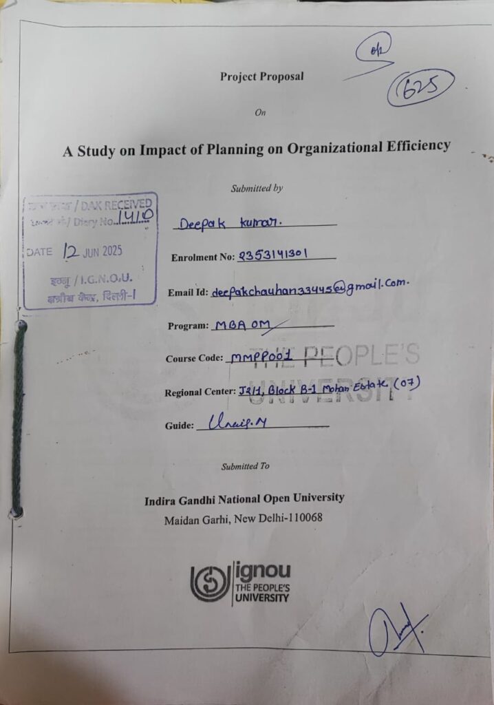 How to make IGNOU Project?