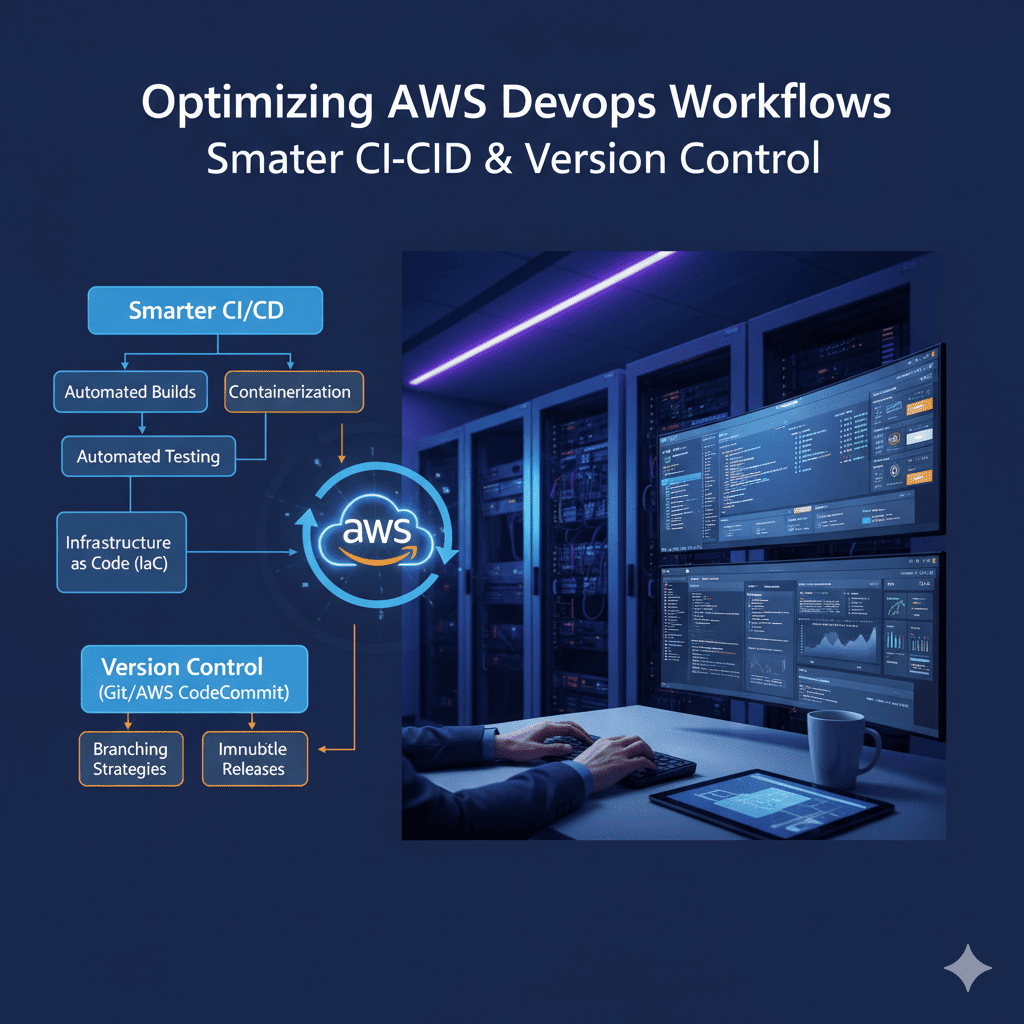 Optimizing AWS DevOps Workflows Through Smarter CI/CD and Version Control