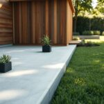 Designing A Shed Base That Doubles as a Patio