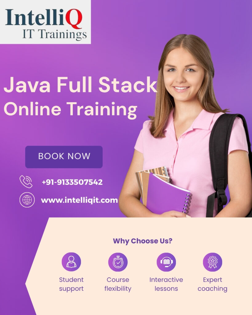 Best Java Full Stack Developer Training | IntelliQ IT
