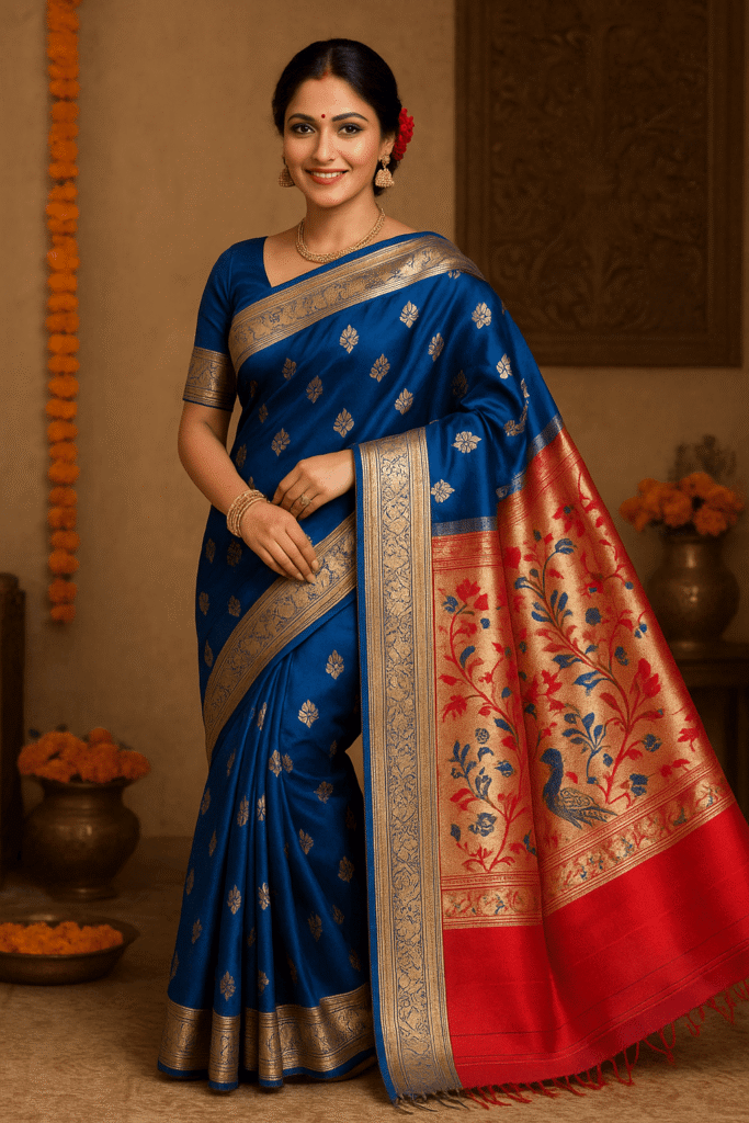 The Timeless Elegance of Paithani Sarees: A Legacy of Luxury, Craftsmanship, and Culture