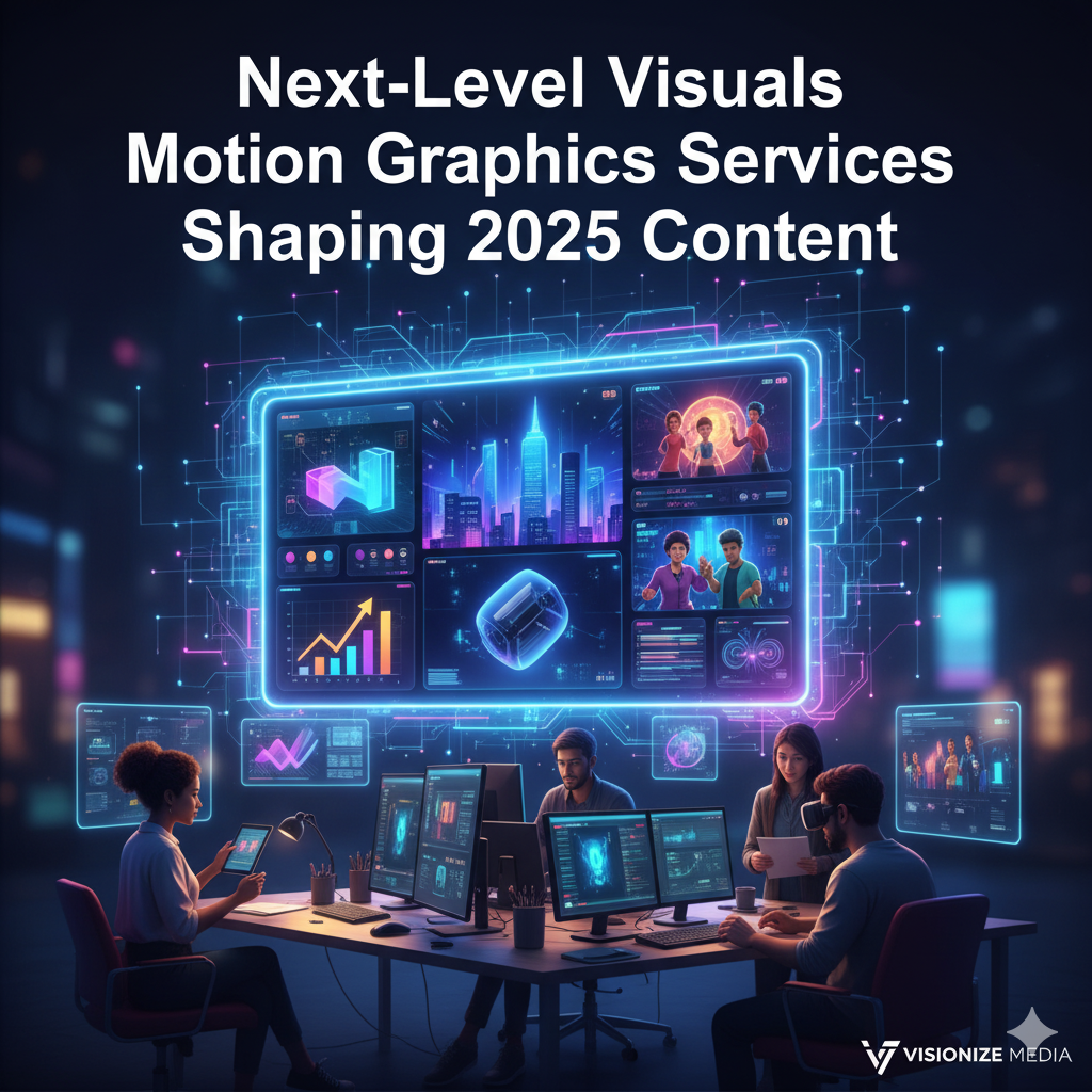 Next-Level Visuals Motion Graphics Services Shaping 2025 Content
