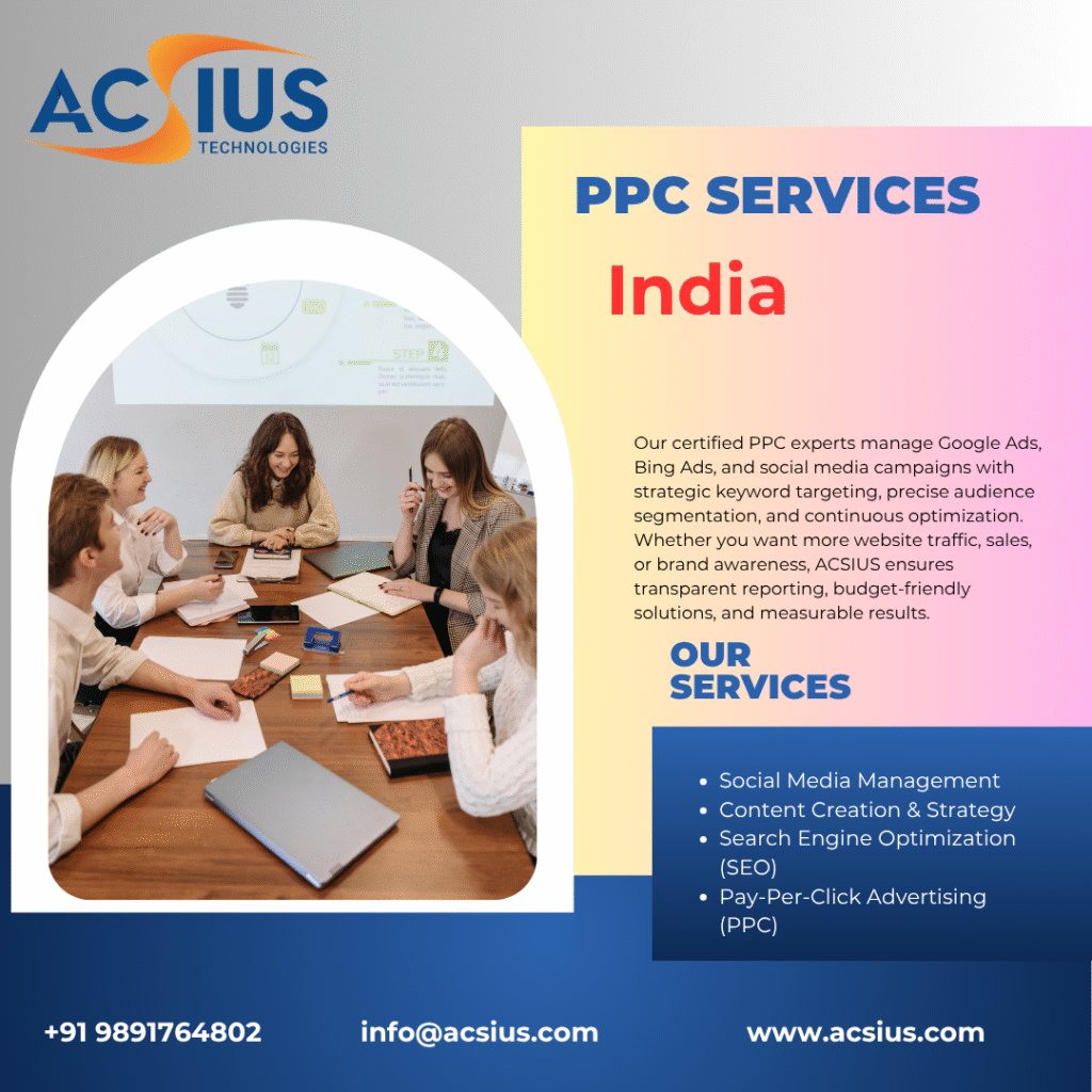 Why Your Business Needs PPC Services India