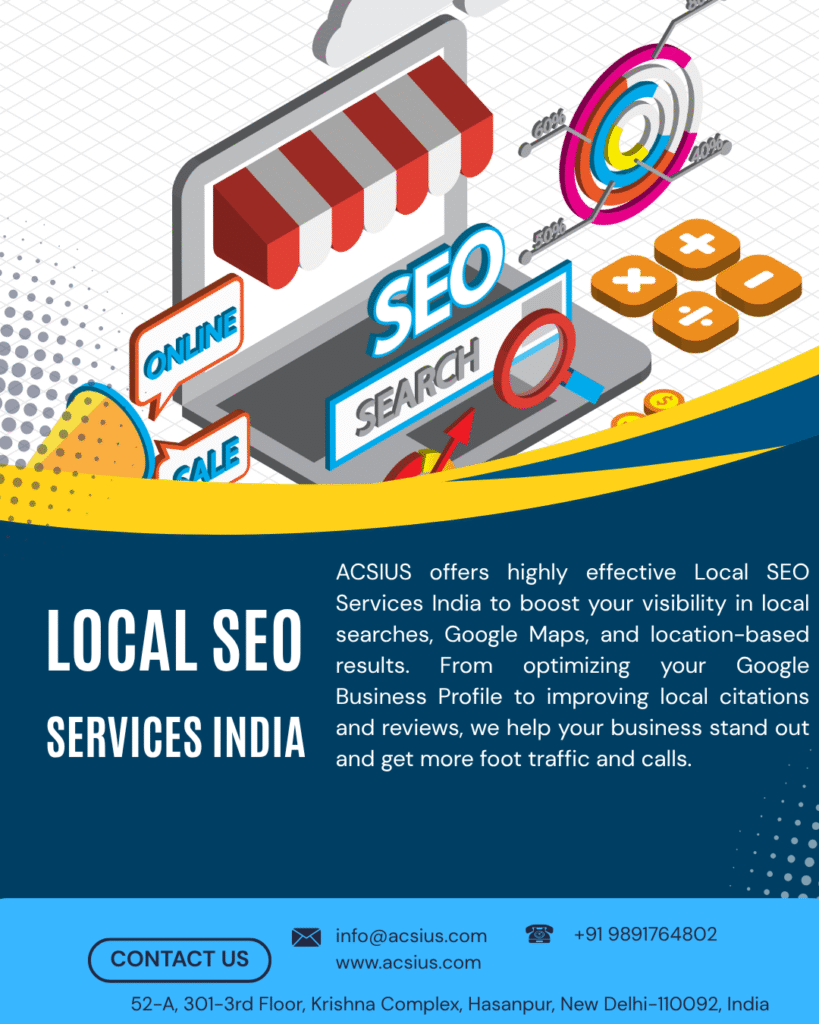 Top Local SEO Company in India for Faster Local Growth