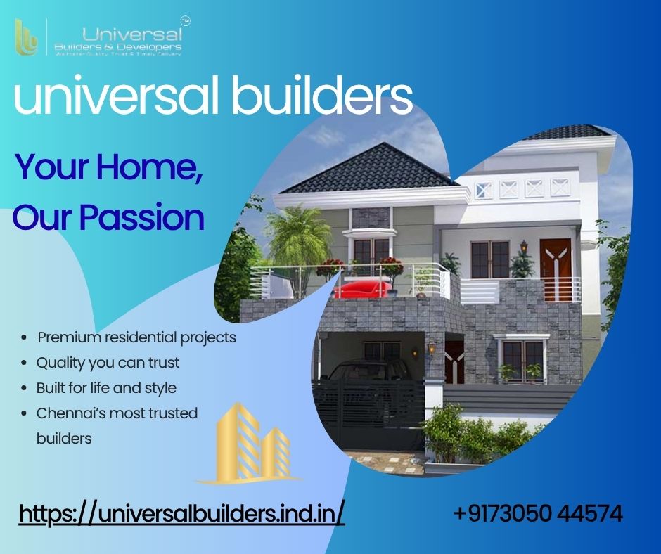 Residential construction company in Chennai