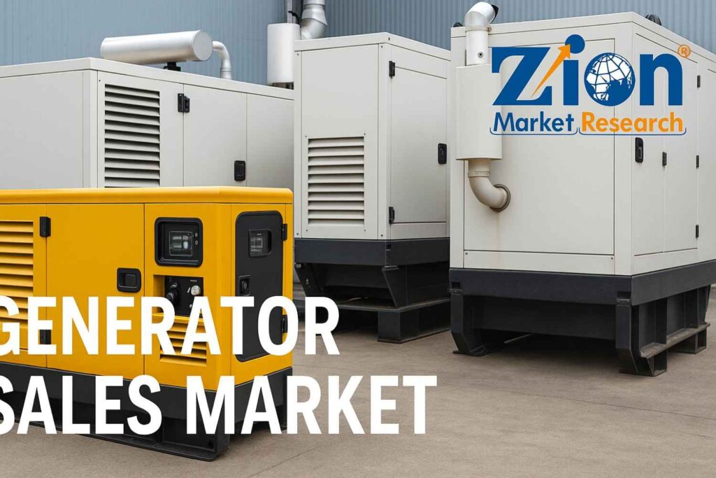 Generator Sales Market to Reach USD 107.17 Billion by 2034, Expanding at 4.9% CAGR