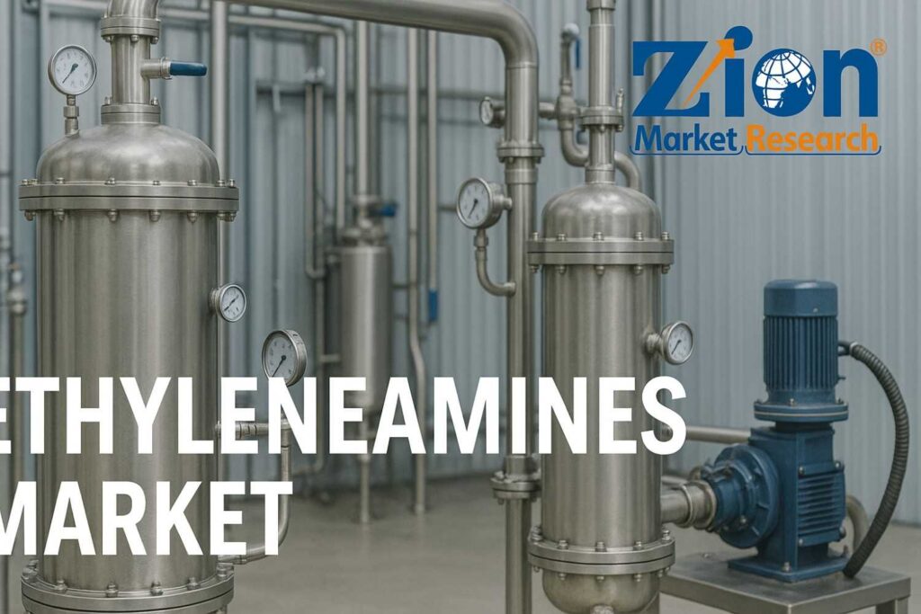 Ethyleneamines Market Forecast to Achieve USD 4.33 Billion by 2034, Rising at 4.5% CAGR