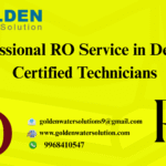 Professional RO Service in Delhi by Certified Technicians