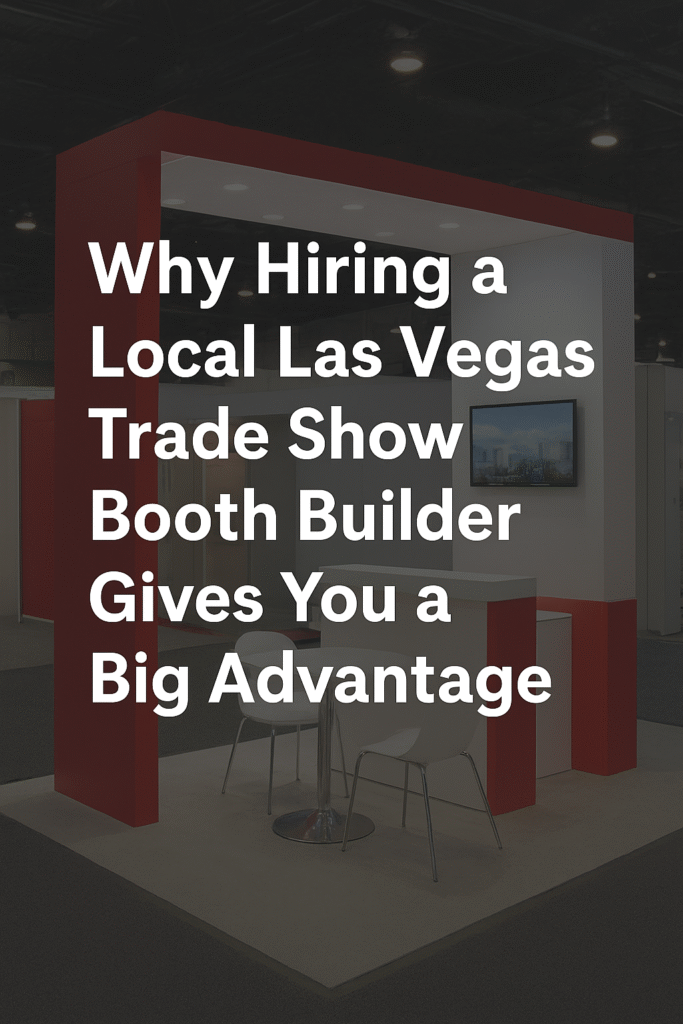 Why Hiring a Local Las Vegas Trade Show Booth Builder Gives You a Big Advantage