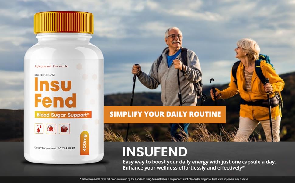 Insufend: The Natural Blood Sugar Support Supplement for Balanced Energy & Metabolic Wellness