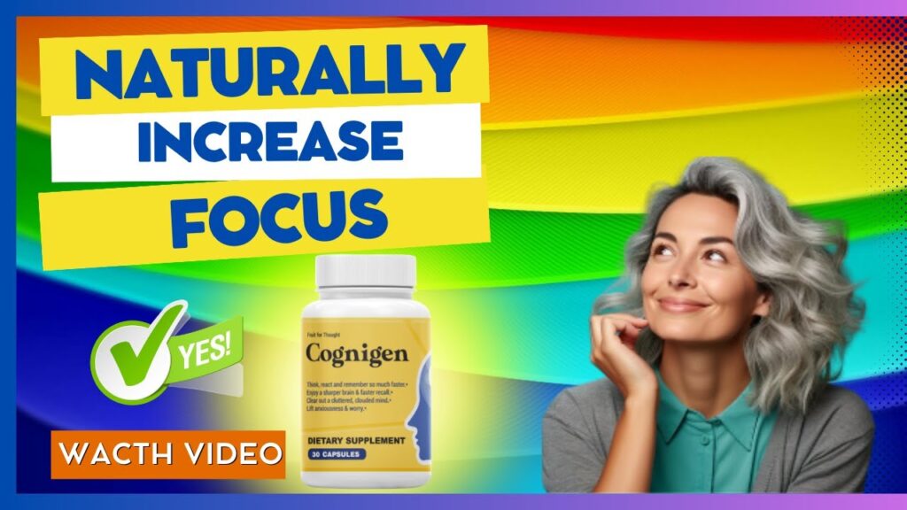 Cognigen Plus™: The Natural Brain Supplement for Focus, Memory & Cognitive Resilience