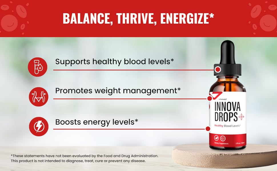 The Natural Path to Balanced Blood Sugar: Exploring the Power of Innova Drops