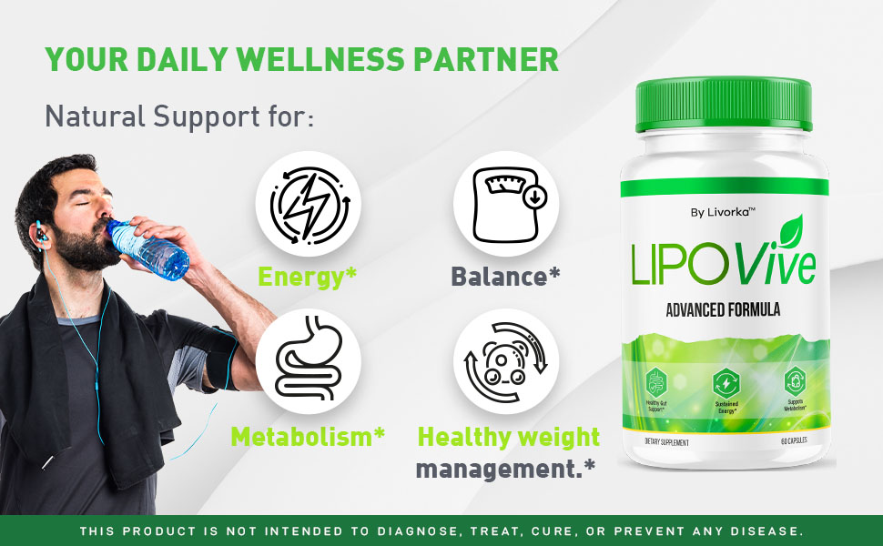 LipoVive : A Comprehensive Review of the Natural Weight Management Supplement