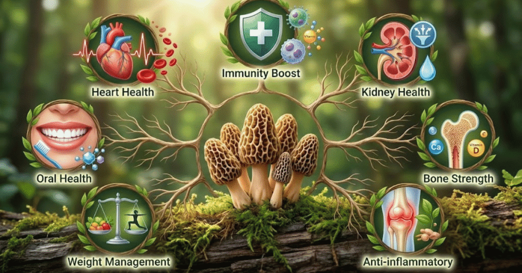 Gucchi Mushroom Benefits: Ultimate Nutrition Guide 2025