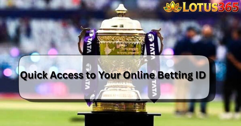 Online Betting ID: Your Gateway to Smart & Profitable IPL Betting