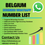 Belgium Business WhatsApp Number List for Targeted Marketing