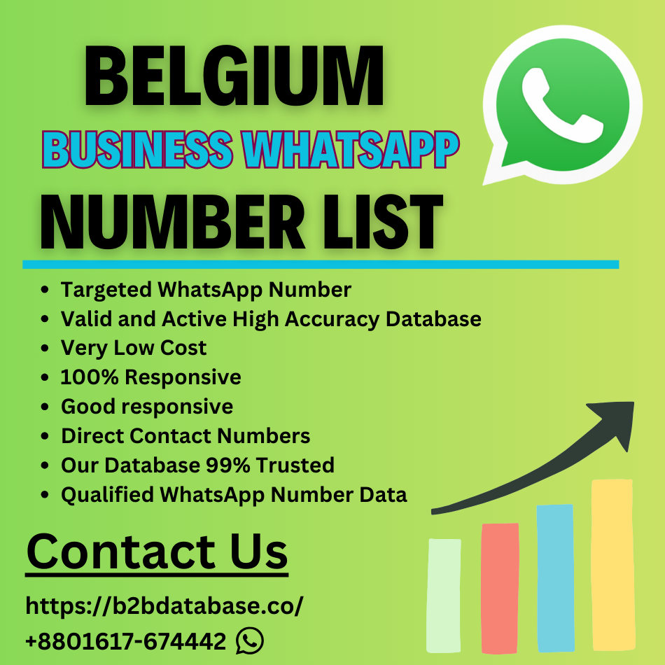 Belgium Business WhatsApp Number List for Targeted Marketing