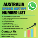 Australia Business WhatsApp Number List – Boost Your Marketing