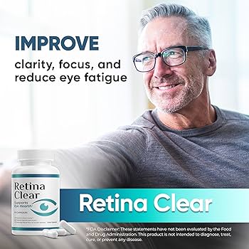 Retina Clear™ Eye Support Formula for Sharper, Healthier Vision