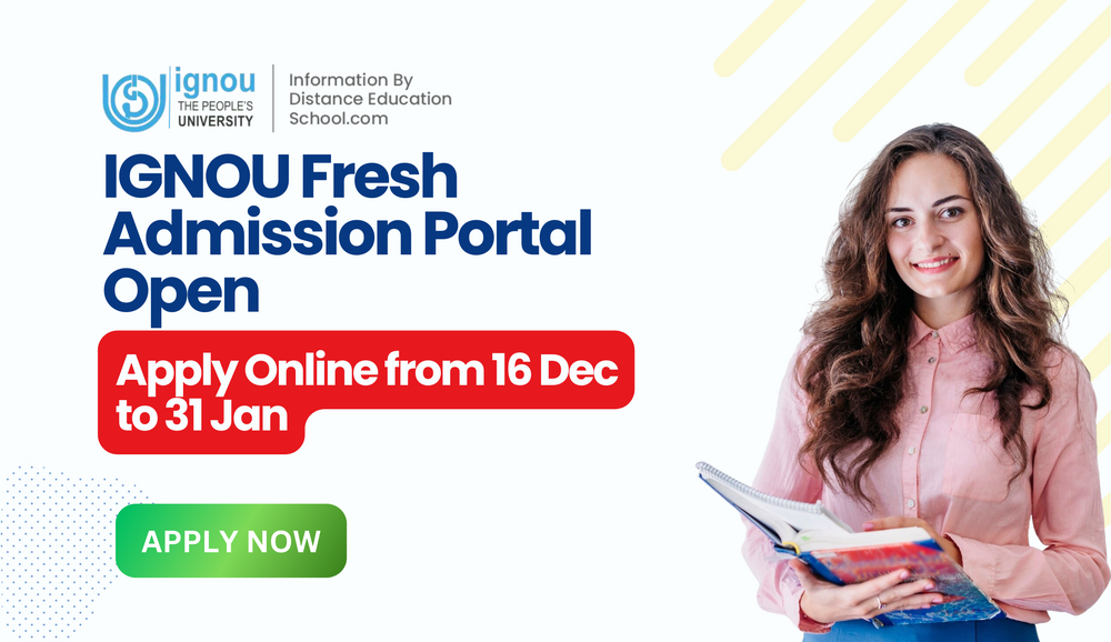 IGNOU Admission 2026: Complete Guide to IGNOU Fresh Admission
