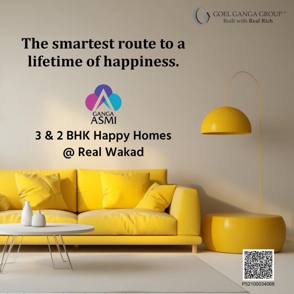 Luxury Living Redefined at Ganga Asmi 3 BHK Apartments in Wakad