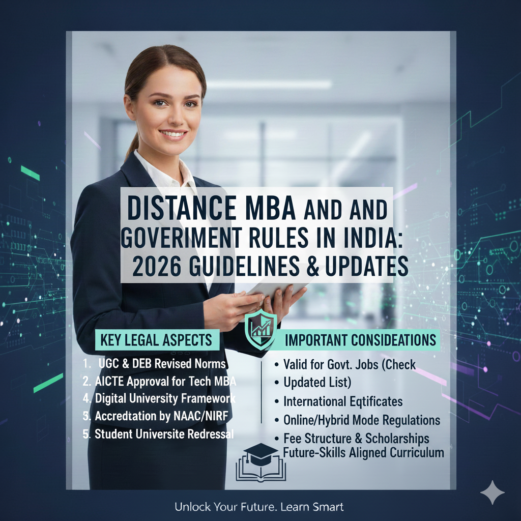 Distance MBA and Government Rules in 2026