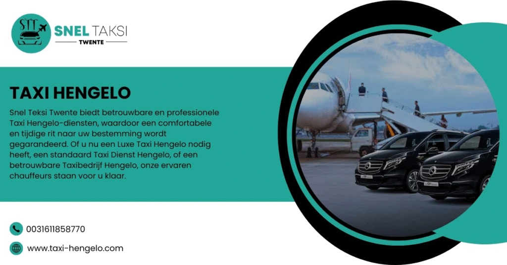 7 Smart Reasons to Taxi huren Hengelo Instead of Driving Yourself