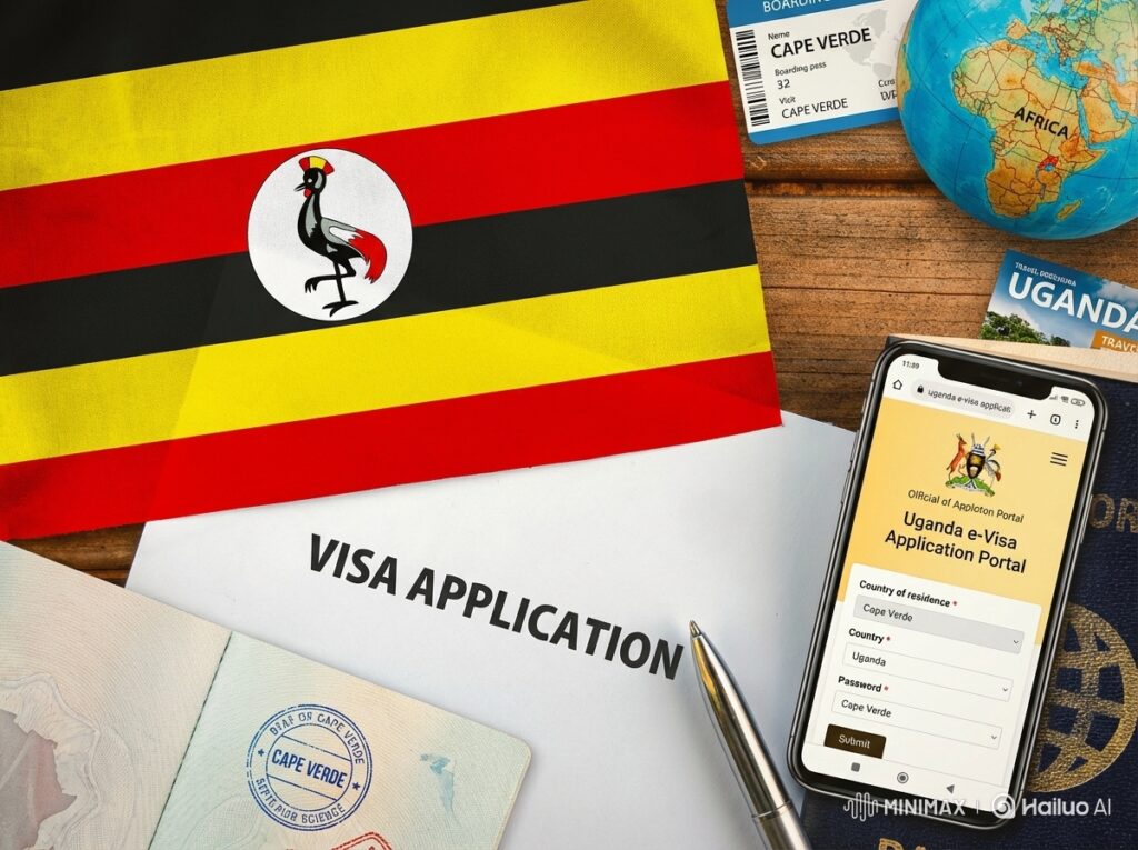 Applying for a Uganda e-Visa from Cape Verde
