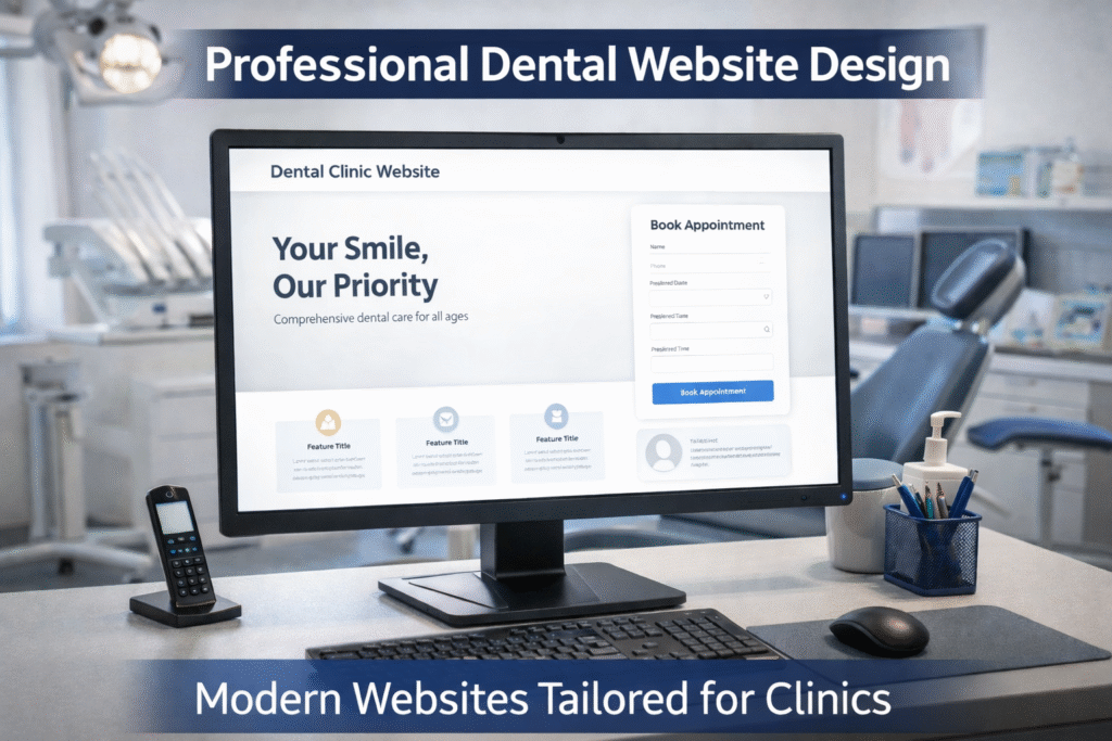 How Clinics Can Save Time With Professional Dental Websites?