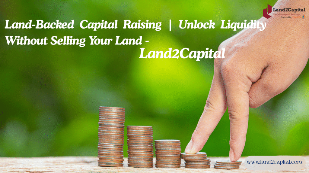 Land-Backed Capital Raising | Unlock Liquidity Without Selling Your Land – Land2Capital