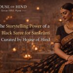 The Storytelling Power of a Black Saree for Sankranti Curated by House of Hind