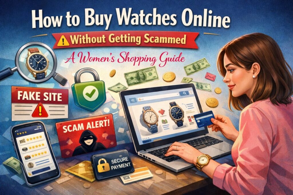 How to Buy Watches Online Without Getting Scammed: A Women’s Shopping Guide