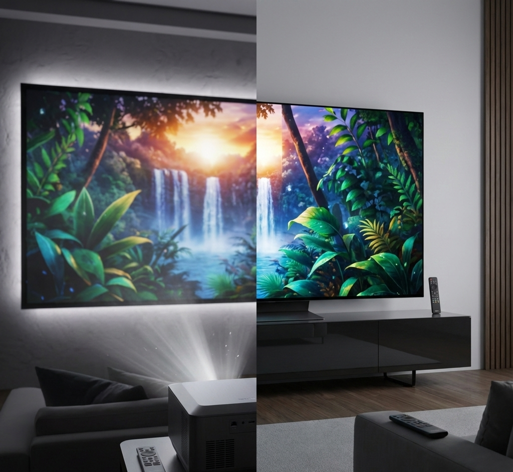 How Do Projector’s Compare to TV’s for Entertainment?