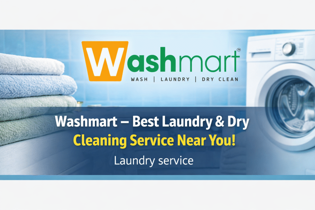 Washmart- Best Laundry & Dry Cleaning Service in Near You | Laundry service