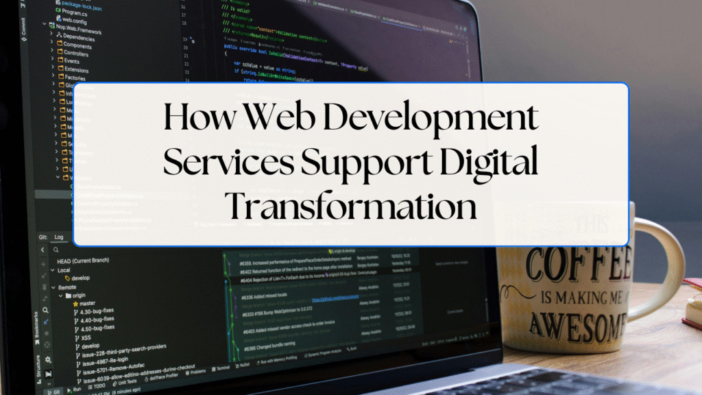 How Web Development Services Support Digital Transformation