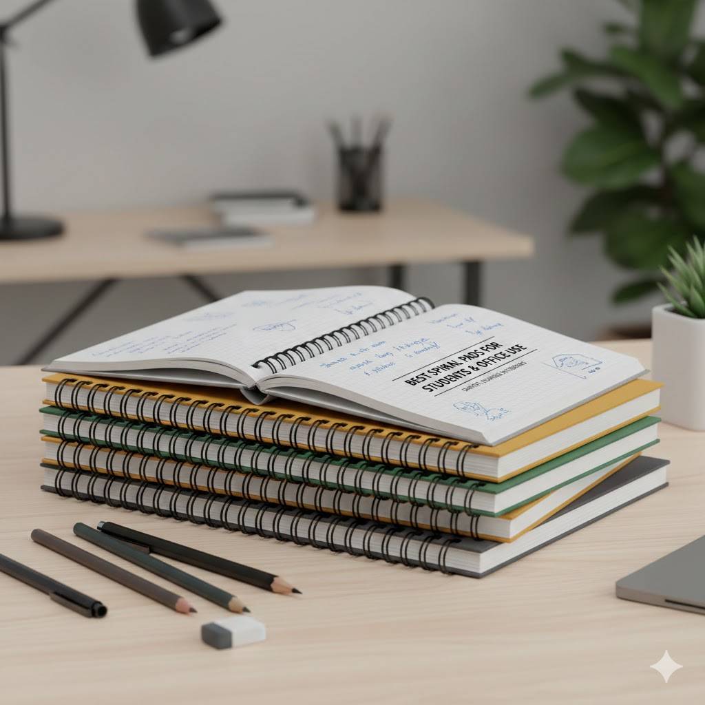 Spiral Pads for Office Use – Reliable Notebooks for Everyday Work