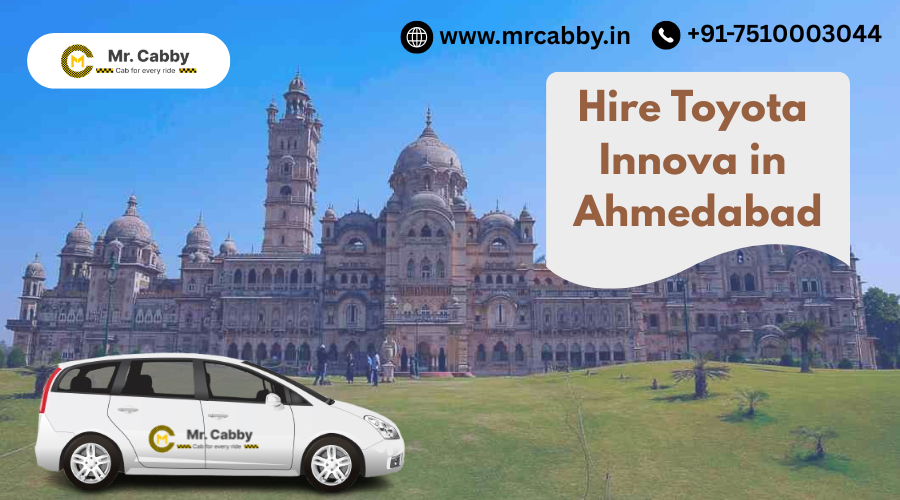 Hire Toyota Innova in Ahmedabad – Price, Features & Booking Details