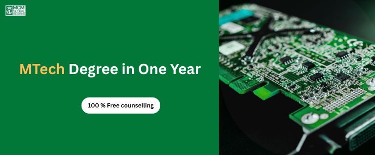 MTech Degree in One Year: A Complete Guide for Working Engineers