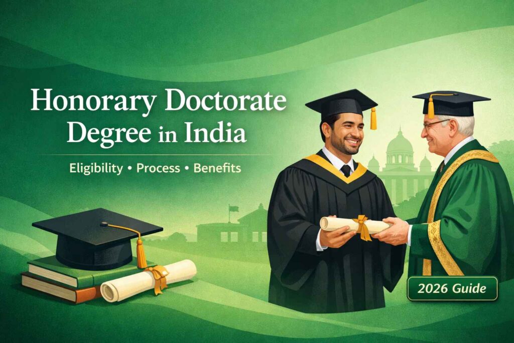 Honorary Doctorate Degree in India: Everything You Need to Know