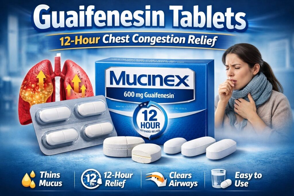 Still Struggling With Chest Congestion? Your Guaifenesin Tablets Might Be Failing You